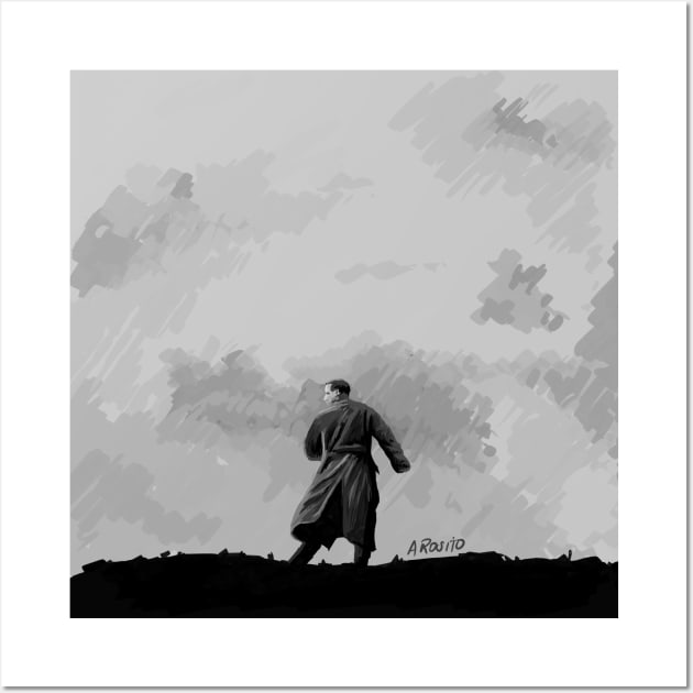 39 Steps illustration by Burro Wall Art by burrotees